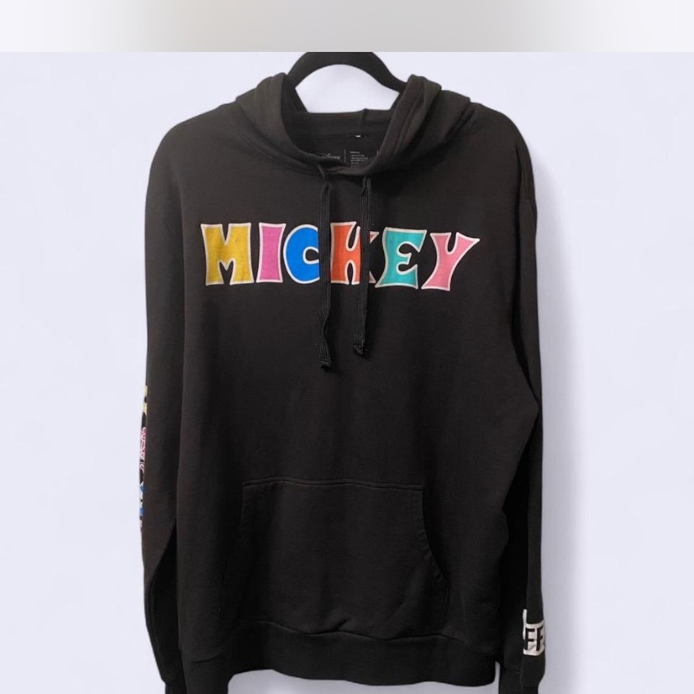 Disney Black Hoodie with Logo